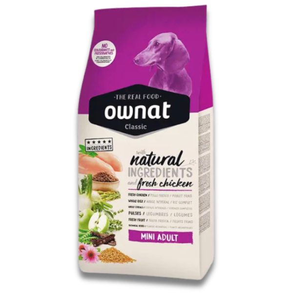 OWNAT THE REAL FOOD CLASSIC MINI ADULT
