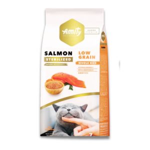 AMITY SUPER PREMIUM SALMON STERILIZED LOW GRAIN WHOLE RICE