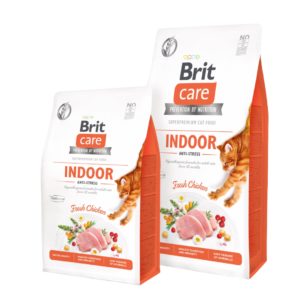 BRIT CARE SUPERPREMIUM CAT FOOD INDOOR ANTI-STRESS FRESH CHICKEN