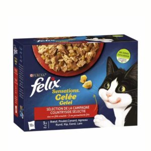PURINA FELIX SENSATIONS GELEE GELEI 12X