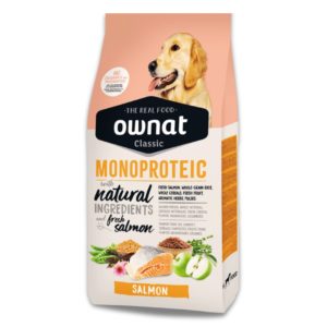 OWNAT THE REAL FOOD CLASSIC MONOPROTEIC SALMON