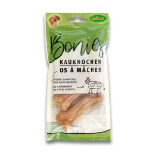 BUGIMAX BONIES KAUKNOCHEN OS À MÂCHER EFFEKTIVE ZAHNPFLEGE POUR SOINS DENTAIRES 100 % RINDERHAUT 100 % PEAU DE BUFFLE