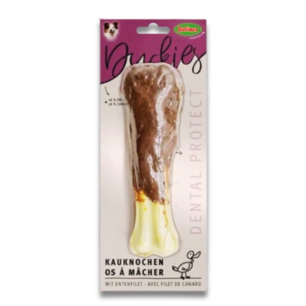 BUGIMAX DENTAL PROTECT KAUKNOCHENFILET OS À MÂCHER  MIT ENTEN . AVEC FILET DE CANARD