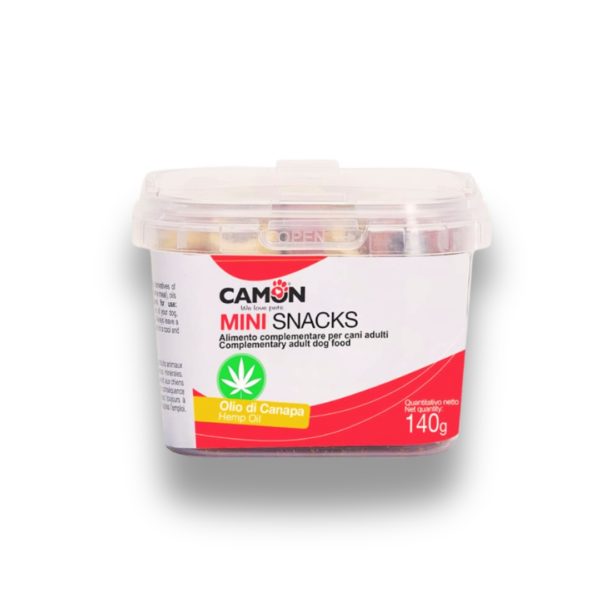 CAMON MINI SNACKS HEMP OIL 140G