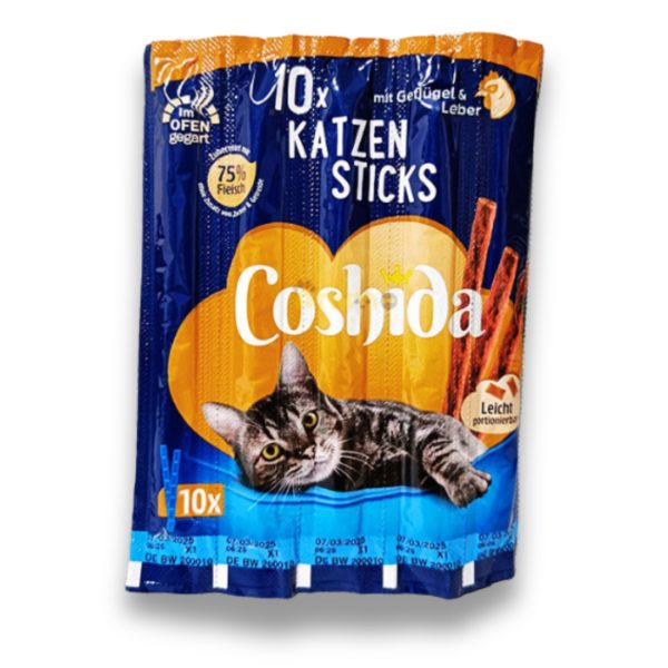 COSHIOA KATZEN STICKS LEICHT 10X
