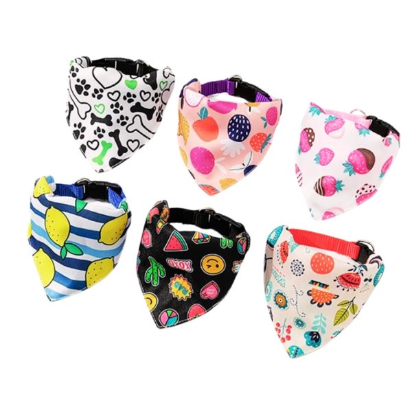 ADJUSTABLE DOG BANDANAS LARGE PET SCARF