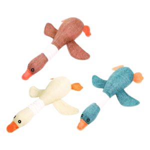 RUBBER GOOSE DOG TOY