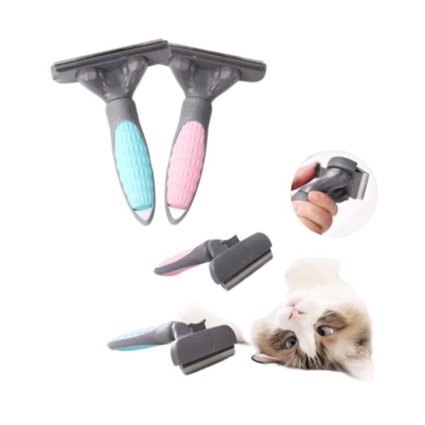 COMFORTABLE HANDLE PET COMB PERFECT FOR LON