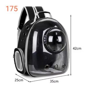 CAT CARRIER BACKPACK WITH BREATHABLE HOLES OUTDOOR PORTABLE SUBWAY CAR