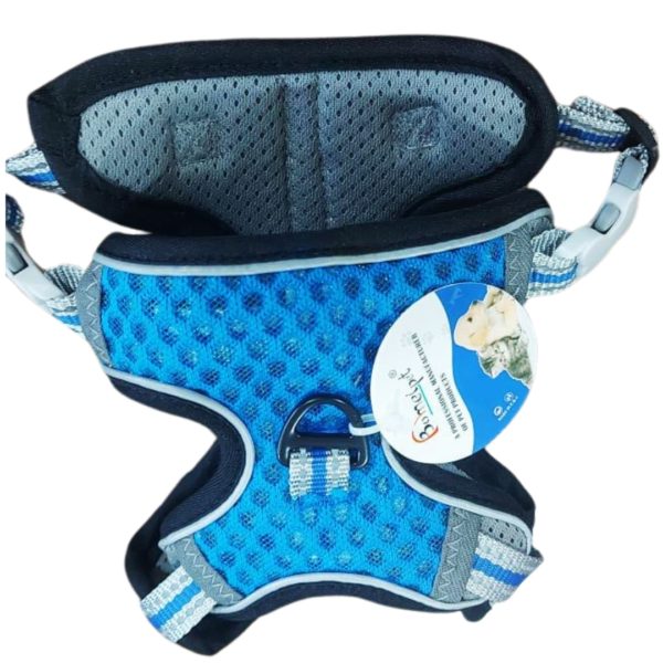 EMILY PETS DOG HARNESS - ALL WEATHER MESH, STEP IN ADJUSTABLE HARNESS FOR SMALL AND MEDIUM DOGS