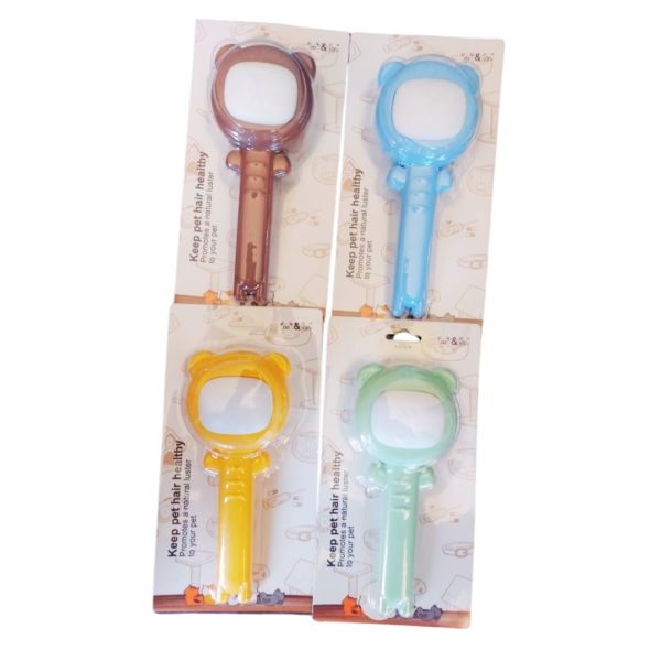 PET FUR REMOVAL BRUSH, HAIR COMB FOR DOGS AND CATS, ANIMAL GROOMING BRUSH