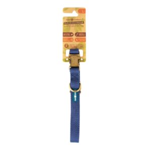 AKC 1-INCH BY 18-26-INCH COLLAR ADJUSTABLE TOY, BLUE/CAMEL, LARGE