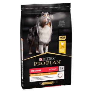 PURINA PRO PLAN EVERYDAY NUTRITION MEDIUM ADULT, DRY DOG FOOD WITH CHICKEN