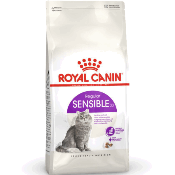 BALANCED NUTRITION FOR ADULT CATS WITH SENSITIVE DIGESTION