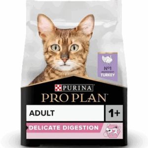 PRO PLAN DELICATE DIGESTION TURKEY DRY CAT FOOD