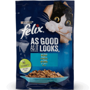 PURINA FELIX AS GOOD AS IT LOOKS TUNA IN JELLY WET CAT FOOD