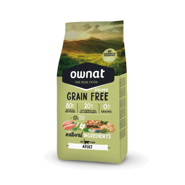 OWNAT GF PRIME ADULT CHICKEN&TURKEY (CAT)