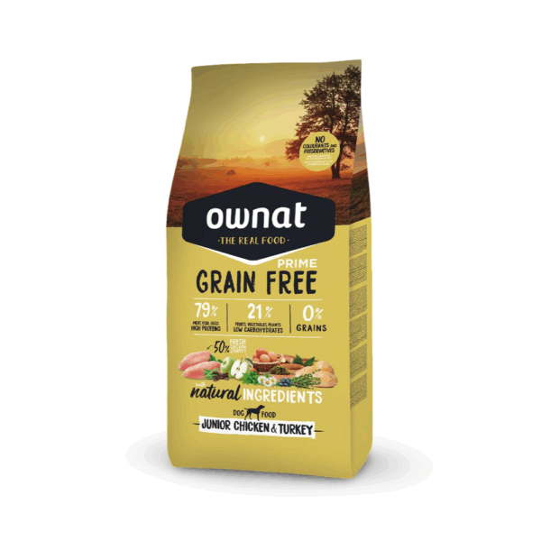 OWNAT GF PRIME JUNIOR CHICKEN&TURKEY (DOG)