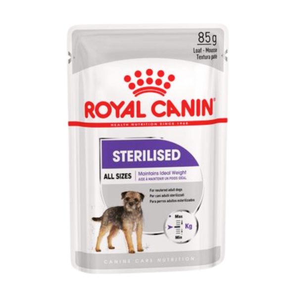 ROYAL CANIN STERILISED DOG LOAF (12 X 85 G)