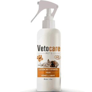 VETOCARE PETS LOTION NETTOYANTE YEUX HYDRATE & LUBRIFIE