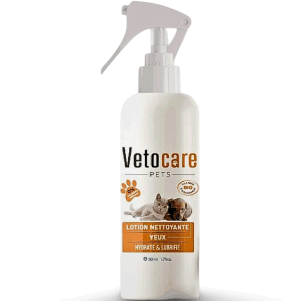 VETOCARE PETS LOTION NETTOYANTE YEUX HYDRATE & LUBRIFIE