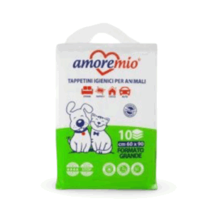 AMORE MIO | 40 EXTRA LARGE HYGIENE PADS FOR DOGS