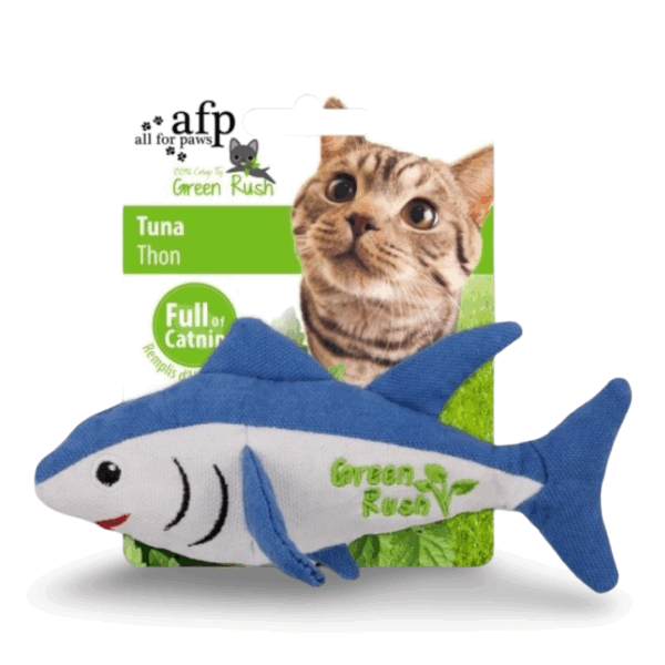 AFP GREEN RUSH TUNA CAT TOY