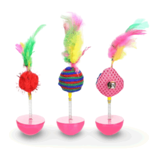 FLAMINGO TOY POEKY WOBBLER MULTIPLE COLOURS
