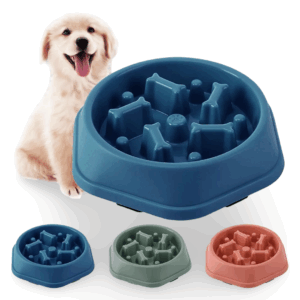 QUMENEY 1 X SLOW FEEDER DOG BOWL FOR SLOW