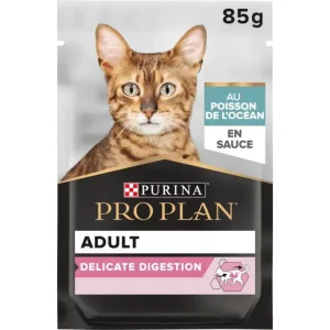 Purina Pro Plan Multivariété Délicate Poisson de l’Océan en Sauce