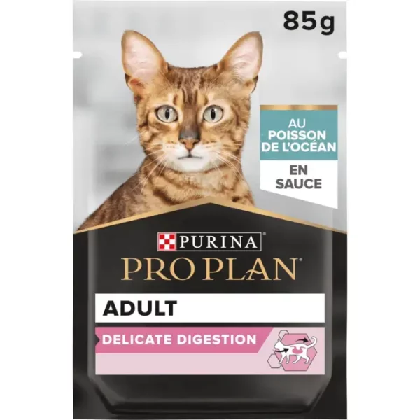 Purina Pro Plan Multivariété Délicate Poisson de l’Océan en Sauce