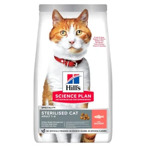 Hill’s Science Plan Croquettes Pour Chat Stérilisé Au Saumon
