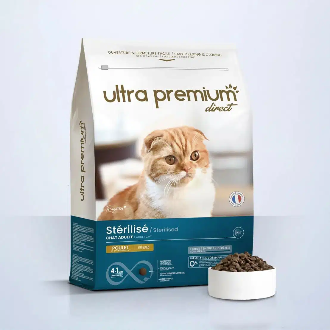 ULTRA PREMIUM Chat stérilisé poulet et riz