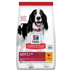 HILL'S SCIENCE PLAN Aliment pour Chien Adulte Medium au Poulet